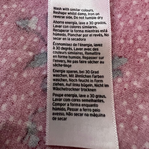 TOPSHOP RED FLORAL DRESS MINI DRESS - Picture 9 of 12